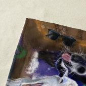 クリスマスおもしろいビーチタオル ビーチタオル (インサイチュ)