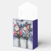 クリスマスおもしろいプレゼント箱ハッピークリスマスフレンズ フェイバーボックス (オープン)