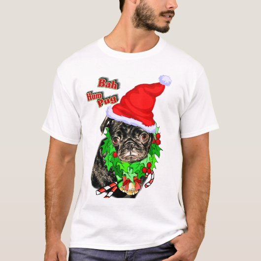 クリスマスおもしろいプレゼント Tシャツ (正面)
