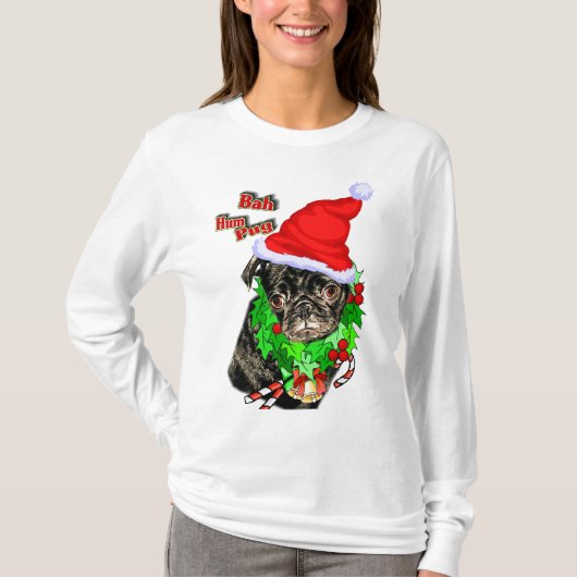 クリスマスおもしろいプレゼント Tシャツ (正面)