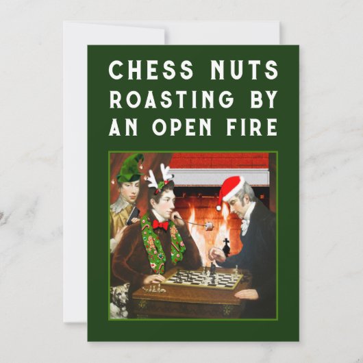 クリスマスおもしろいホリデーカード (正面)