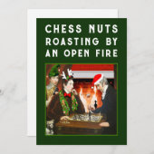 クリスマスおもしろいホリデーカード (正面/裏面)