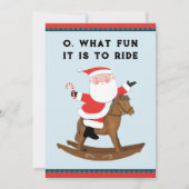 クリスマスおもしろいホリデーカード シーズンカード (正面)