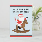 クリスマスおもしろいホリデーカード シーズンカード (スタンド正面)