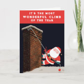 クリスマスおもしろいホリデーカード シーズンカード (正面)