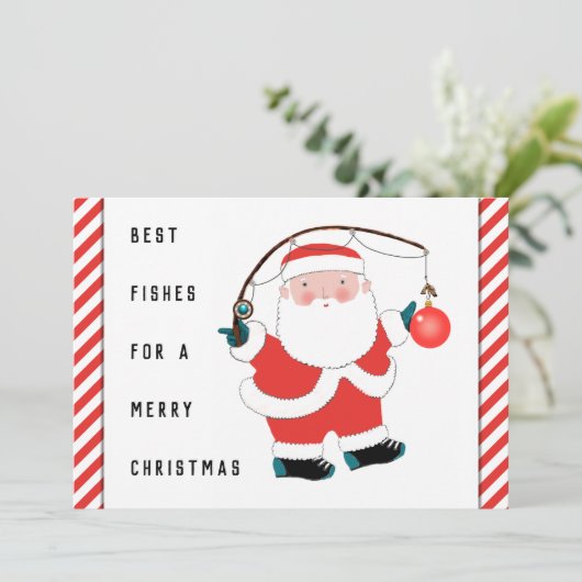 クリスマスおもしろいホリデーカード シーズンカード (スタンド正面)