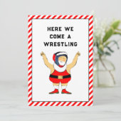 クリスマスおもしろいホリデーカード シーズンカード (スタンド正面)