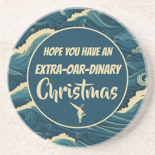 クリスマスおもしろいボート コースター (正面)