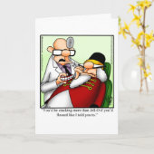 クリスマスおもしろいユーモアあいさつカード カード (黄色い花)