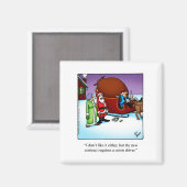 クリスマスおもしろいユーモア磁石 マグネット (正面/裏面)