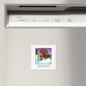 クリスマスおもしろいユーモア磁石 マグネット (インサイチュ (食洗機))