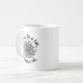 クリスマスおもしろいライツアイロニックスクリスマスマグ コーヒーマグカップ (正面左)