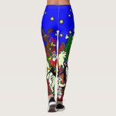 クリスマスおもしろいレギンス レギンス (裏面)