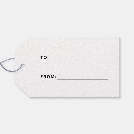 クリスマスおもしろい休暇 ギフトタグ (裏面横)