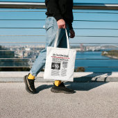 クリスマスおもしろい北極タイムズ紙かわいい トートバッグ