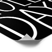 クリスマスおもしろい引用文ハッピーホラ日 ポスター (角)