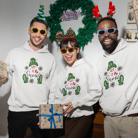 クリスマスおもしろい引用文フード付きスウェットシャツ パーカ