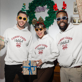 クリスマスおもしろい引用文フード付きスウェットシャツ パーカ