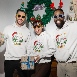 クリスマスおもしろい引用文フード付きスウェットシャツ パーカ