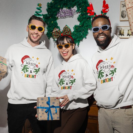 クリスマスおもしろい引用文フード付きスウェットシャツ パーカ