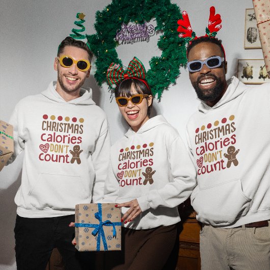 クリスマスおもしろい引用文フード付きスウェットシャツ パーカ