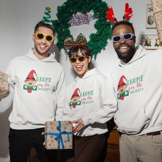 クリスマスおもしろい引用文フード付きスウェットシャツ パーカ