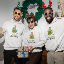 クリスマスおもしろい引用文フード付きスウェットシャツ