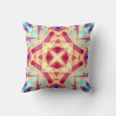 クリスマスおもしろい明るい明るいパタすてきーンモダン クッション (裏面)