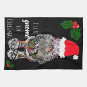 クリスマスおもしろい格言キッチンタオル キッチンタオル (横)