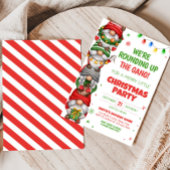 クリスマスおもしろい格言クリスマスパーティー 招待状