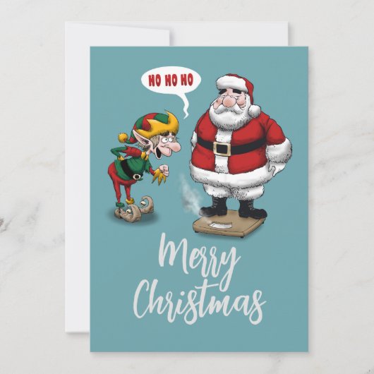 クリスマスおもしろい漫画 シーズンカード (正面)