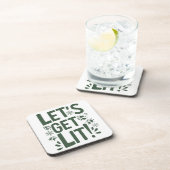 クリスマスおもしろい飲料用コースター コースター (右側)