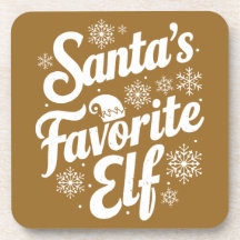 クリスマスおもしろい飲料用コースター