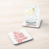 クリスマスおもしろい飲料用コースター コースター (右側)