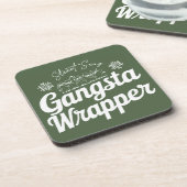 クリスマスおもしろい飲料用コースター コースター (左側)