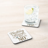 クリスマスおもしろい飲料用コースター コースター (右側)