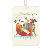 クリスマスおもしろい飾り |クリスマスツリーの装飾 カーエアーフレッシュナー (裏面)