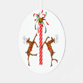 クリスマスおもしろい飾り メタルオーナメント (正面左)