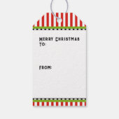 クリスマスおもしろい ギフトタグ (裏面)