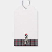 クリスマスおもしろい・グレート・ダン愛犬家 ギフトタグ (裏面)