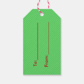 クリスマスおもしろい・サンタ&ミセス・クロース・ホリデー・ジョーク ギフトタグ (裏面)