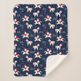 クリスマスおもしろい シェルパブランケット