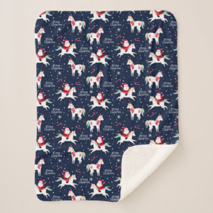 クリスマスおもしろい シェルパブランケット