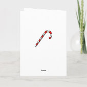 クリスマスおもしろい シーズンカード (裏面)