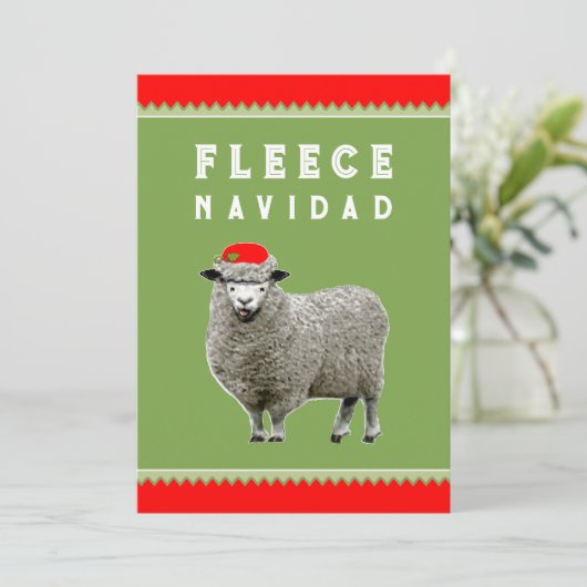 クリスマスおもしろい シーズンカード (スタンド正面)