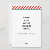 クリスマスおもしろい シーズンカード (裏面)