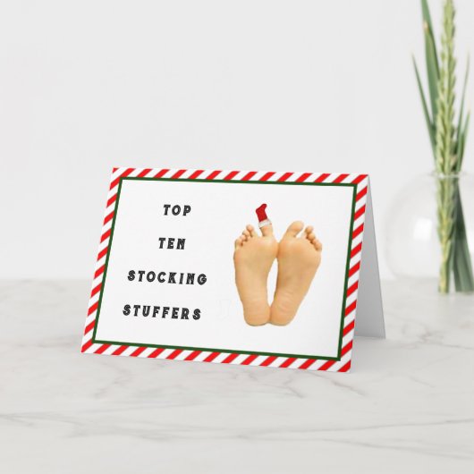 クリスマスおもしろい シーズンカード (正面)