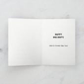 クリスマスおもしろい シーズンカード (内部)