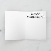 クリスマスおもしろい シーズンカード (内部)