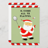 クリスマスおもしろい シーズンカード (正面/裏面)